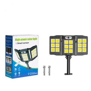 Luce da giardino solare a LED solare da 35 W impermeabile IP65 per esterni in ABS ad angolo regolabile